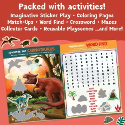 Dinosaur Sticker Activity Book