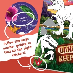 Dinosaur Sticker Activity Book