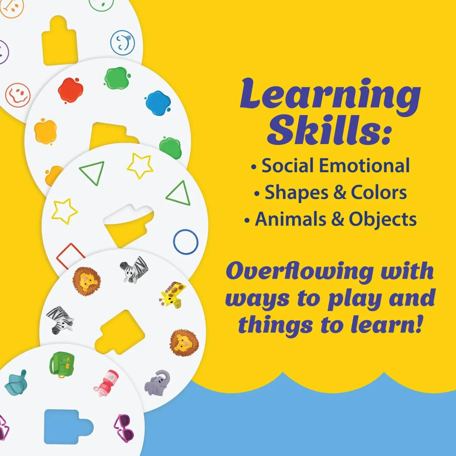 Dizzy Duckies Early Learning Matching Game