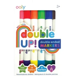 Double Up! Double-Ended Markers - Set of 6
