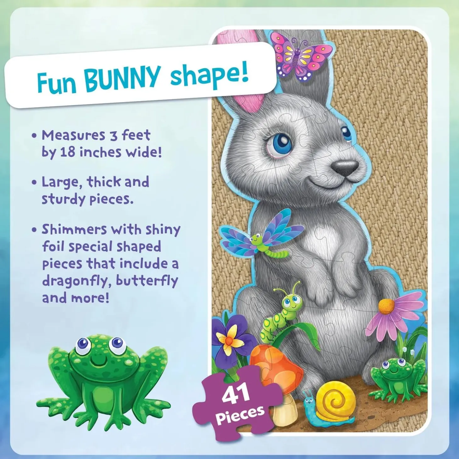 Easter Bunny Floor Puzzle