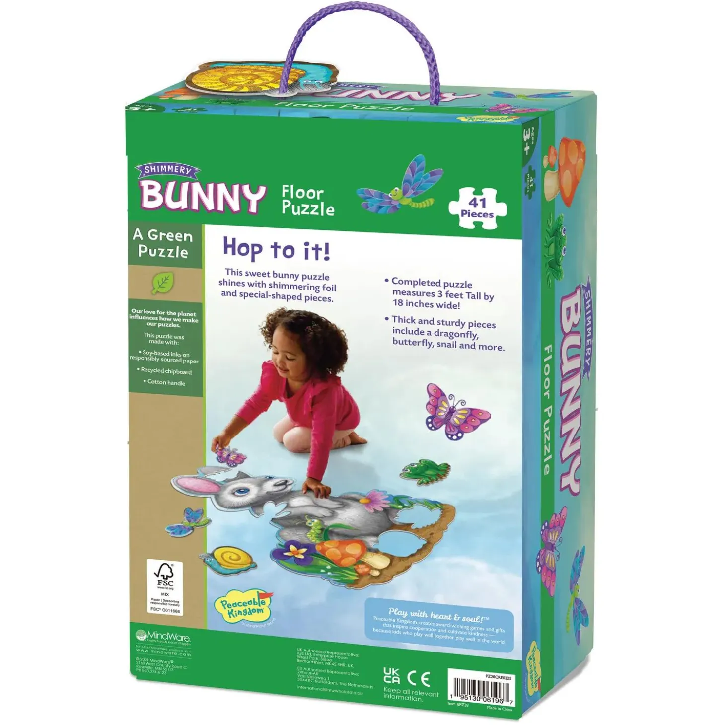 Easter Bunny Floor Puzzle