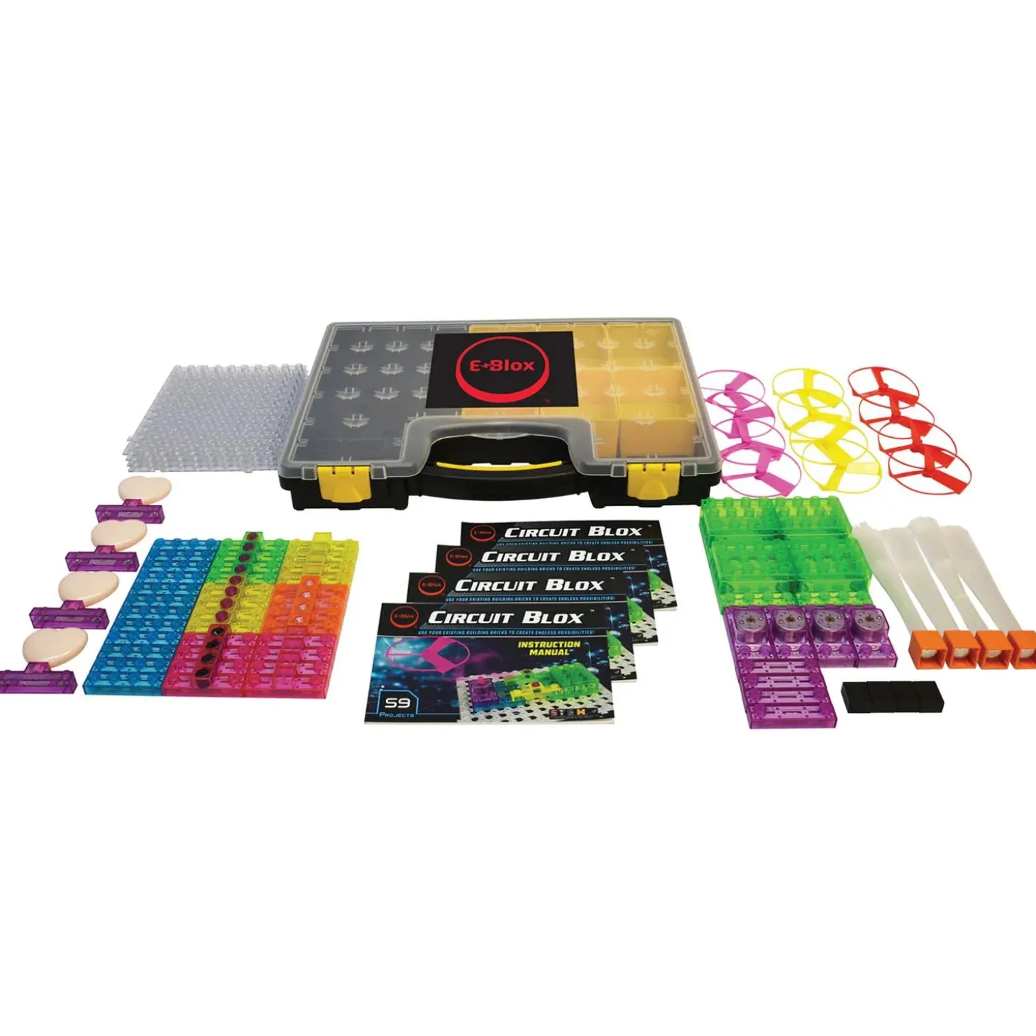 E-Blox® Circuit Blox™ Class Set, 59 Projects Per Kit, 4 Kits