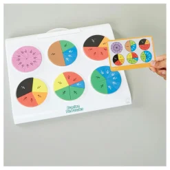 Educational Insights: Fraction Pie Jigsaw Puzzles