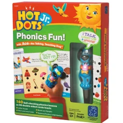 Educational Insights Phonics Fun 2-Sided Cards, 80 Pieces