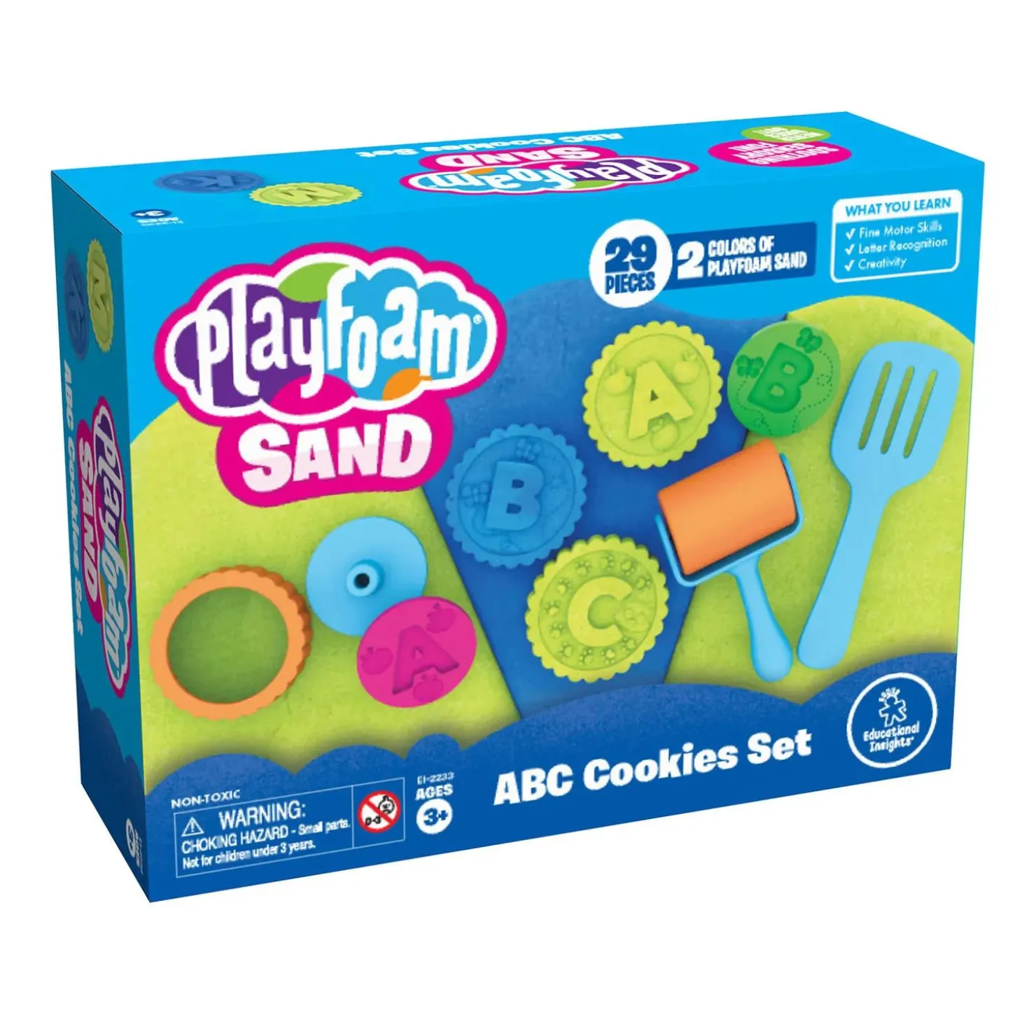 Educational Insights Playfoam Sand ABC Cookies Set