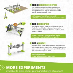 Engino STEM Engineering Amusement Park Building Set