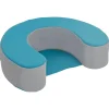 Factory Direct Partners SoftScape Sit and Support Ring: Teal/Gray