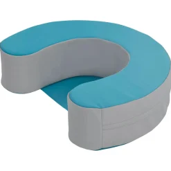 Factory Direct Partners SoftScape Sit and Support Ring: Teal/Gray