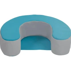 Factory Direct Partners SoftScape Sit and Support Ring: Teal/Gray