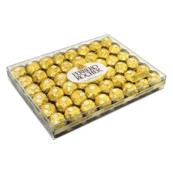 FERRERO ROCHER Hazelnut Chocolate Diamond Gift Box, 48 Pieces