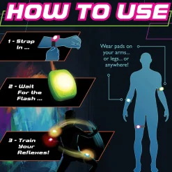 Flex Flash Light Up Reflex Game