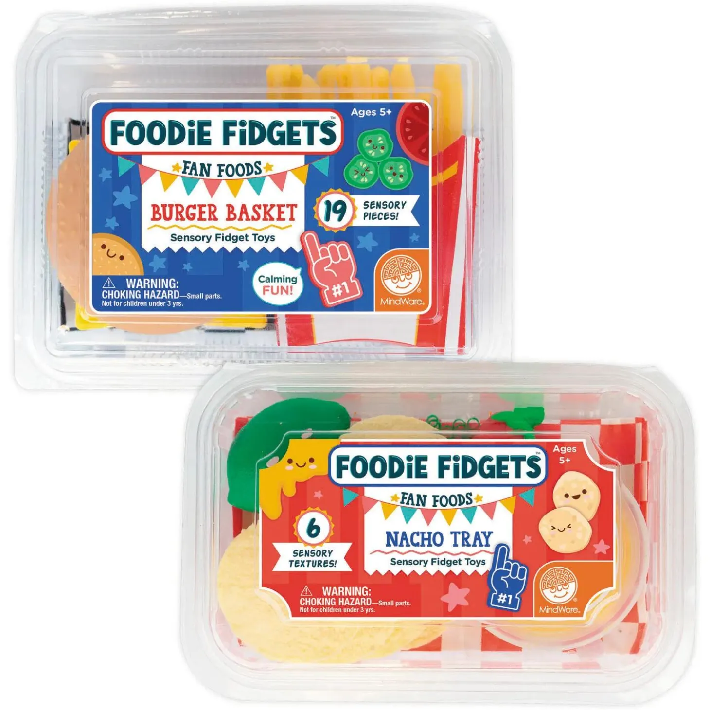 Foodie Fidgets Fan Foods: Set of 2
