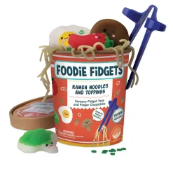 Foodie Fidgets Ramen Noodles and Toppings Fidgets for Kids
