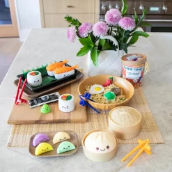 Foodie Fidgets: Set of 3 Sensory Squishy Toys