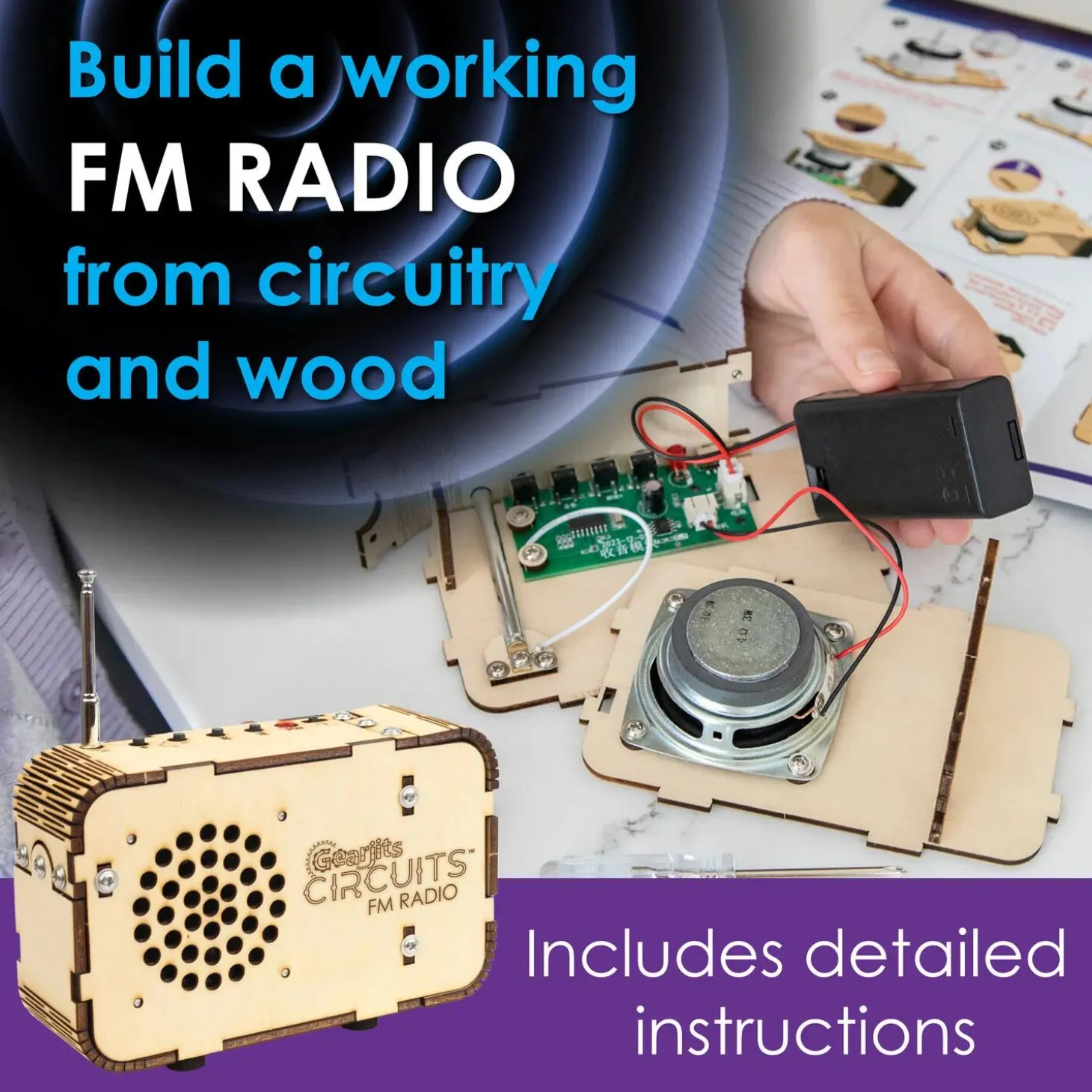 Gearjits FM Radio Building Set