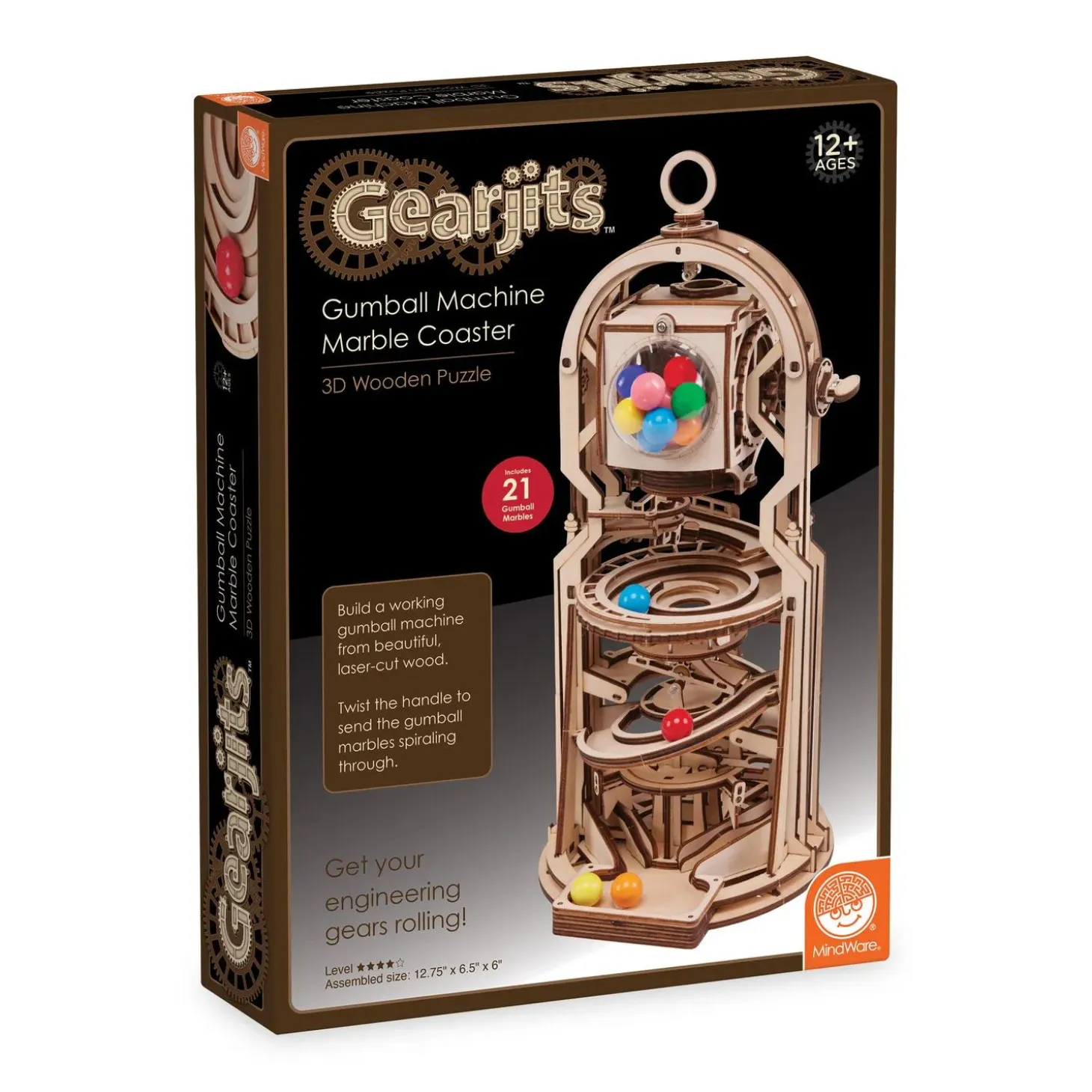 Gearjits Gumball Machine Marble Coaster