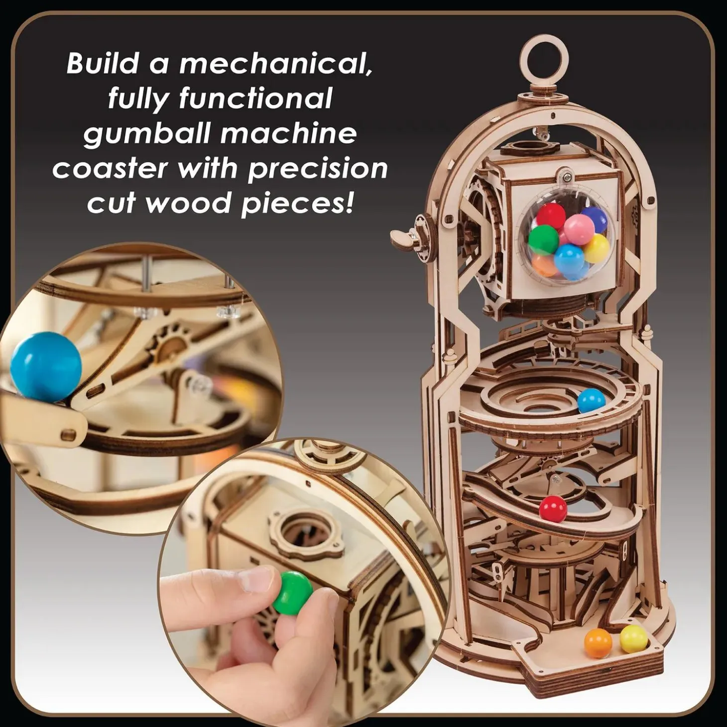 Gearjits Gumball Machine Marble Coaster