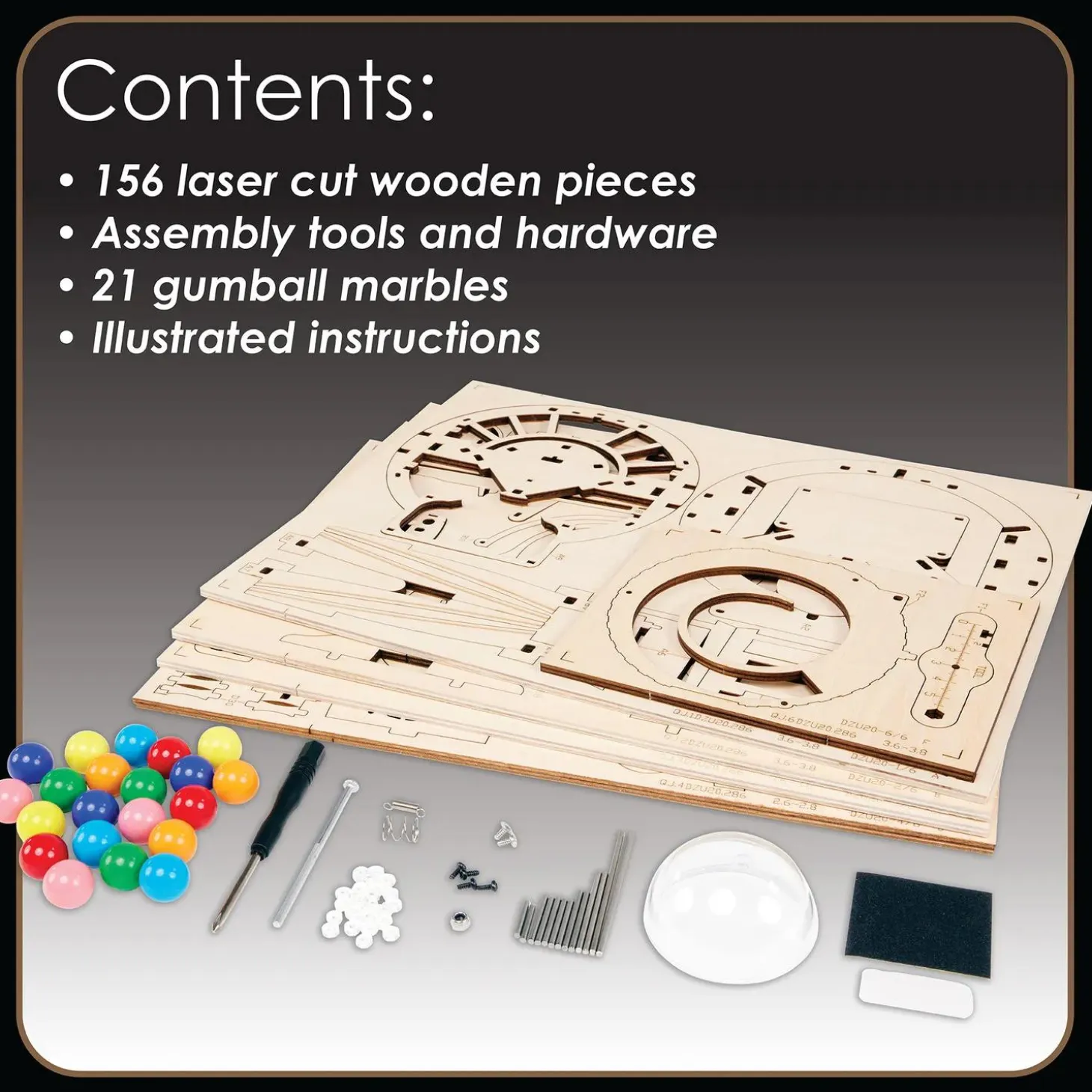 Gearjits Gumball Machine Marble Coaster