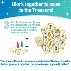 Gnomes at Night Peaceable Kingdom Cooperative Board Game