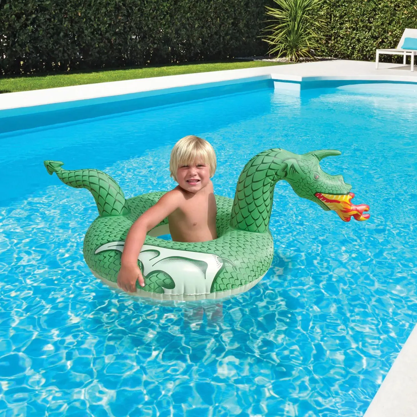GoFloats Fire Dragon Jr Pool Float Tube