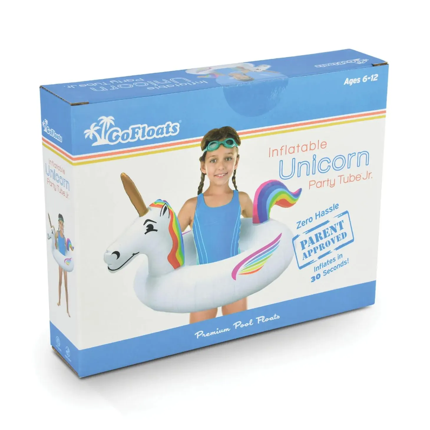 GoFloats Unicorn Jr Pool Float Tube