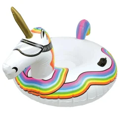 GoFloats: Winter Snow Tube Unicorn - The Ultimate Sled & Toboggan