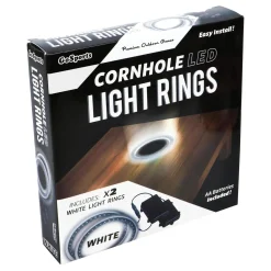 GoSports: Cornhole Light Up LED Ring Kit - 2pc Set