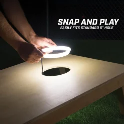 GoSports: Cornhole Light Up LED Ring Kit - 2pc Set