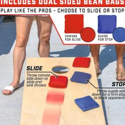 GoSports: Dual Sided Cornhole Bean Bags, Set of 8