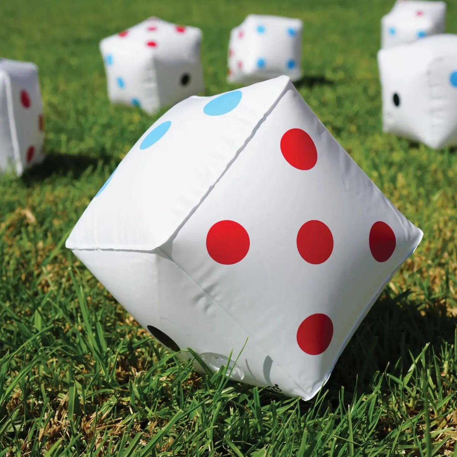 GoSports 6" Giant Inflatable Dice: 6 Pack