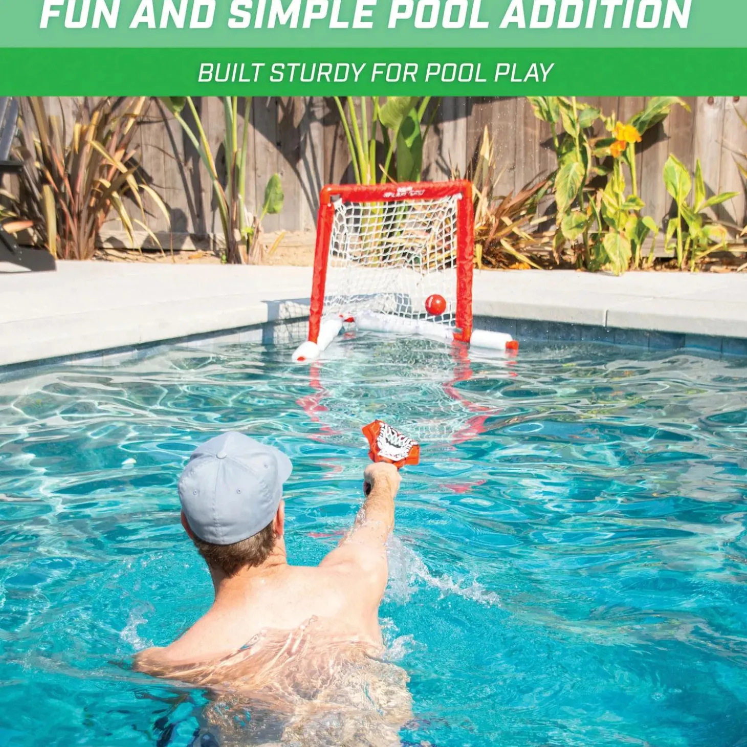GoSports Lacrosse Floating Pool Goal Set