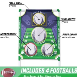 GoSports Red Zone Challenge Football Toss Game