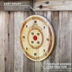 GoSports Ringer Darts Toss Game: Natural