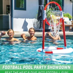 GoSports Splash Pass Floating Pool Football Game