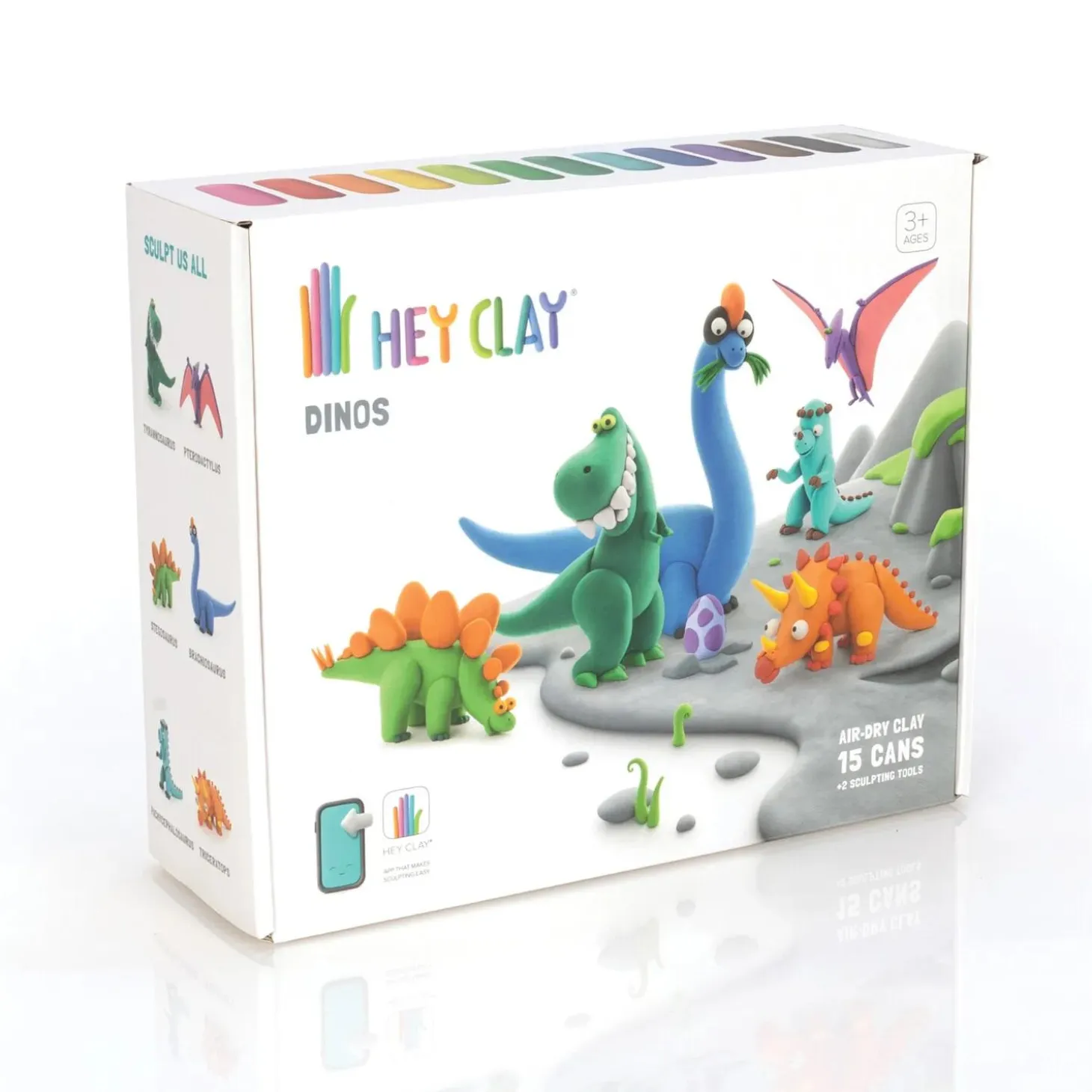 Hey Clay: Dinos Clay Molding Activity Set