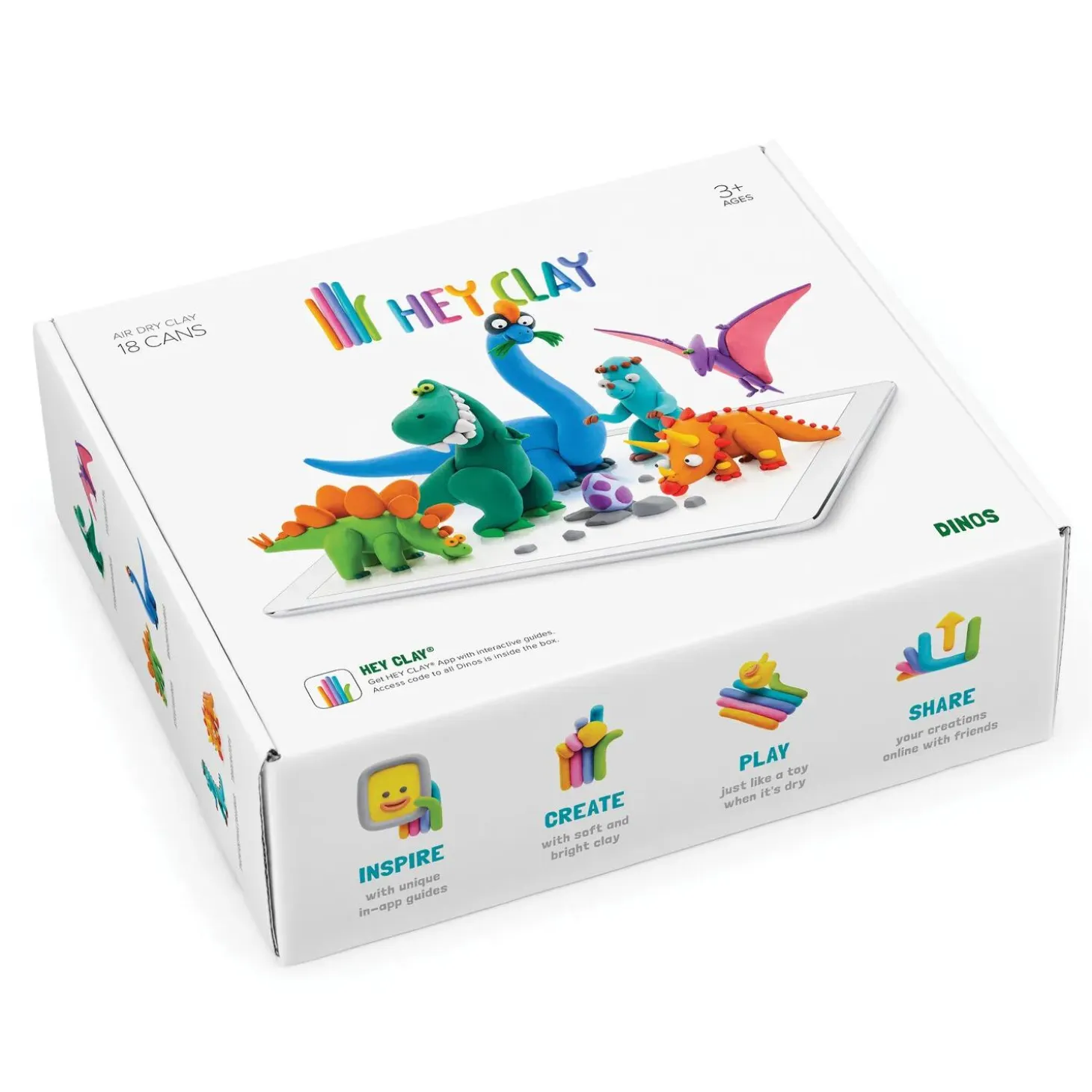 Hey Clay: Dinos Clay Molding Activity Set