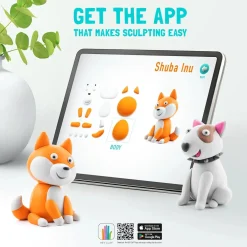 Hey Clay: Dog Story Clay Molding Set