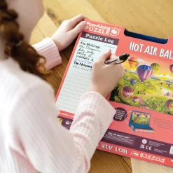 Hot Air Balloons Pass Along Puzzle