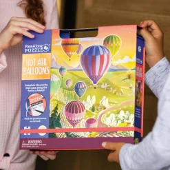 Hot Air Balloons Pass Along Puzzle