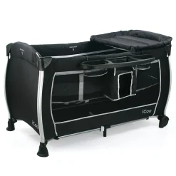 Icoo Panama Portable Play Yard: Black