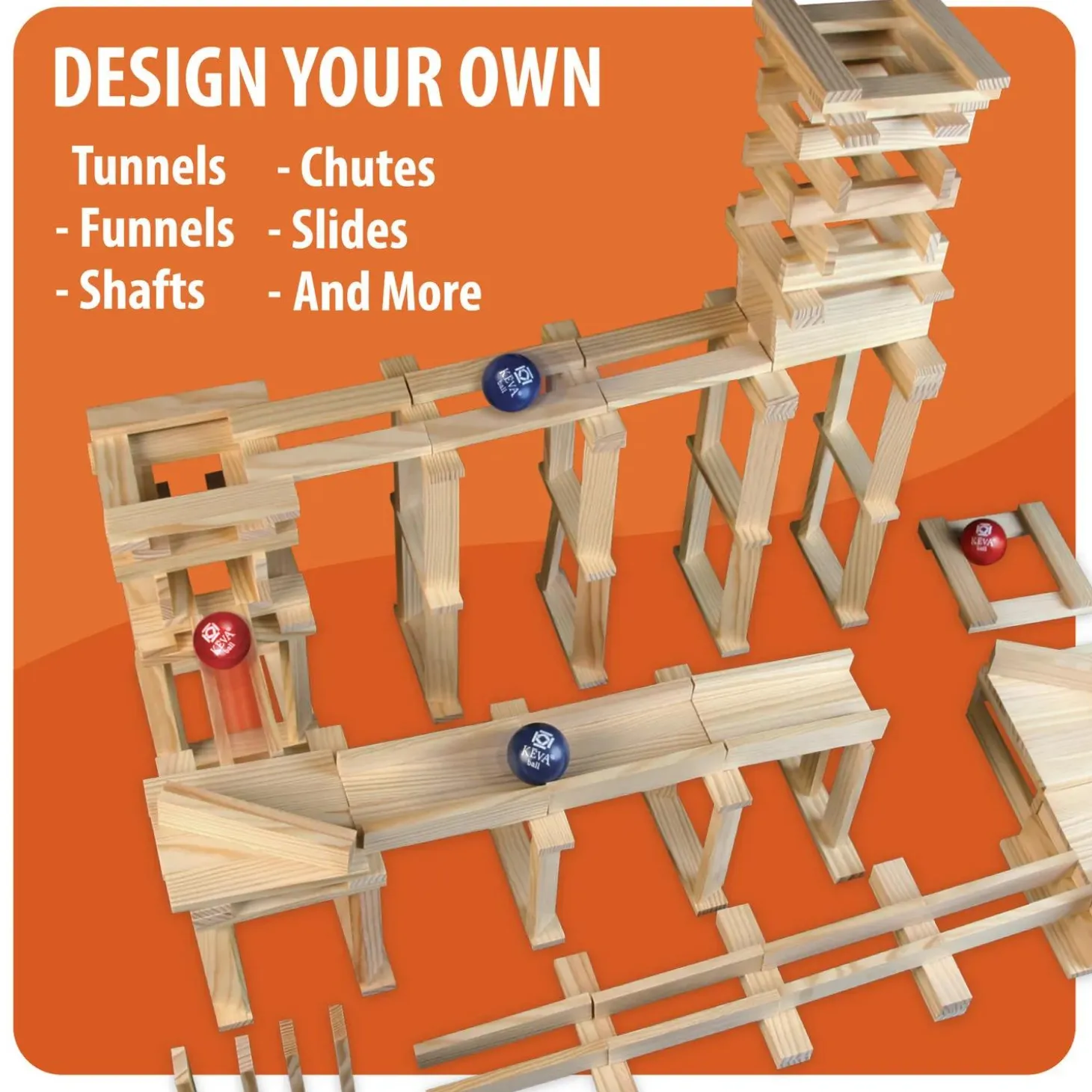 KEVA® Maple: 400 Plank Set