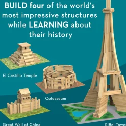 KEVA® Models Monuments Building Set