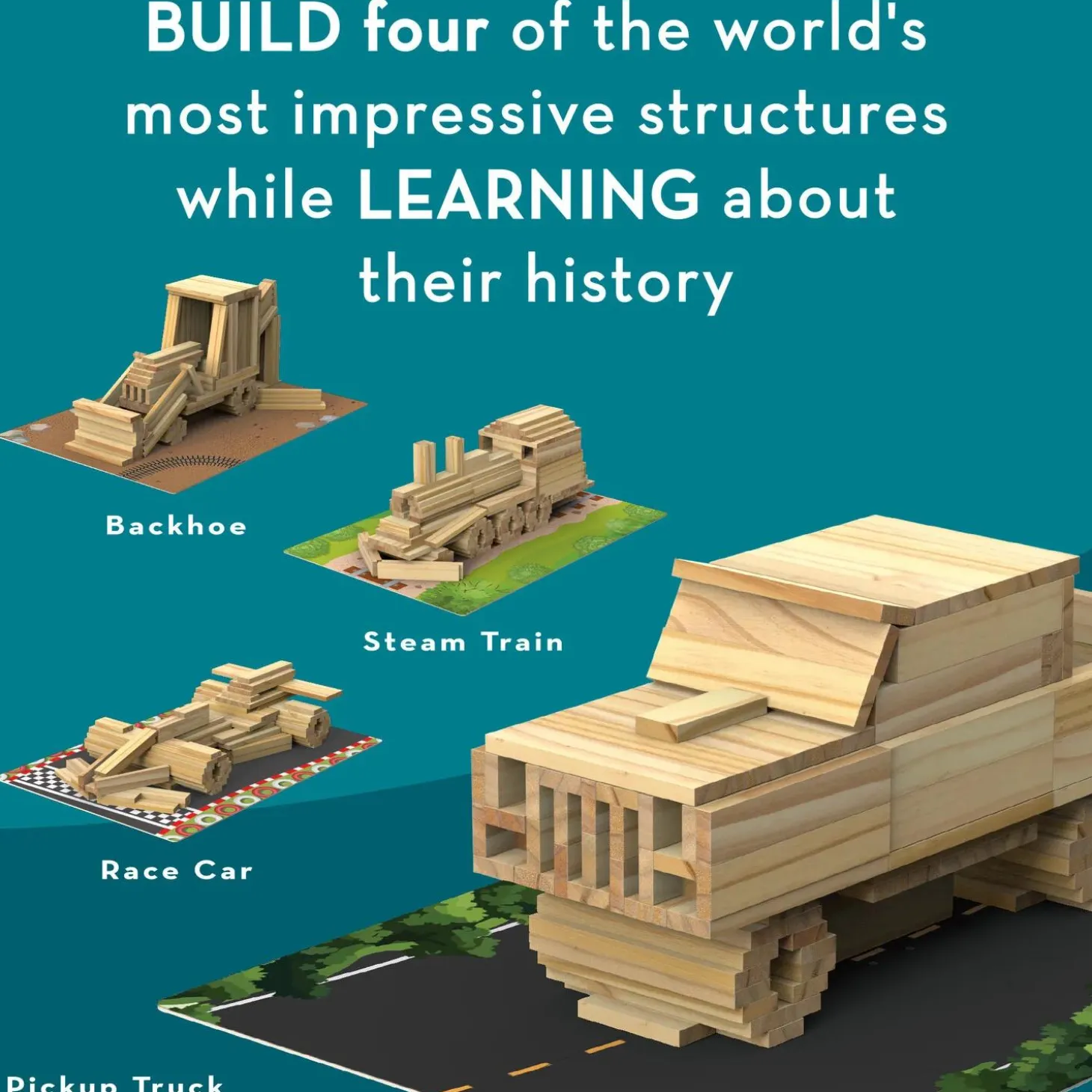 KEVA® Models: Vehicles