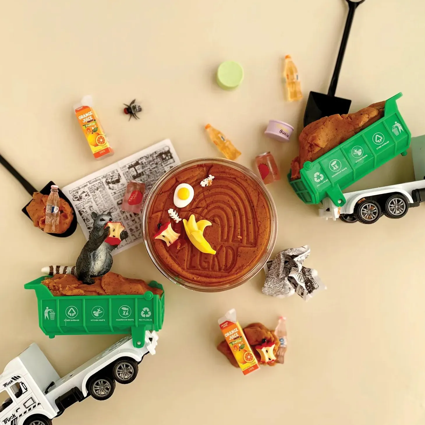 KidDough™ Scented Dough Play Kit: Garbage