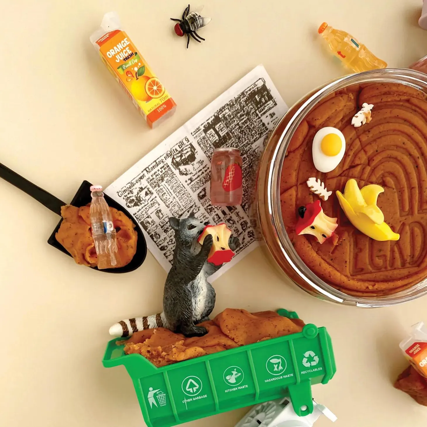KidDough™ Scented Dough Play Kit: Garbage