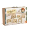 Kindertown Buildings Wooden Montessori Building Set