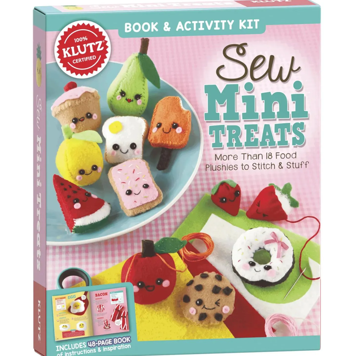 Klutz Sew Mini Treats Book & Activity Kit
