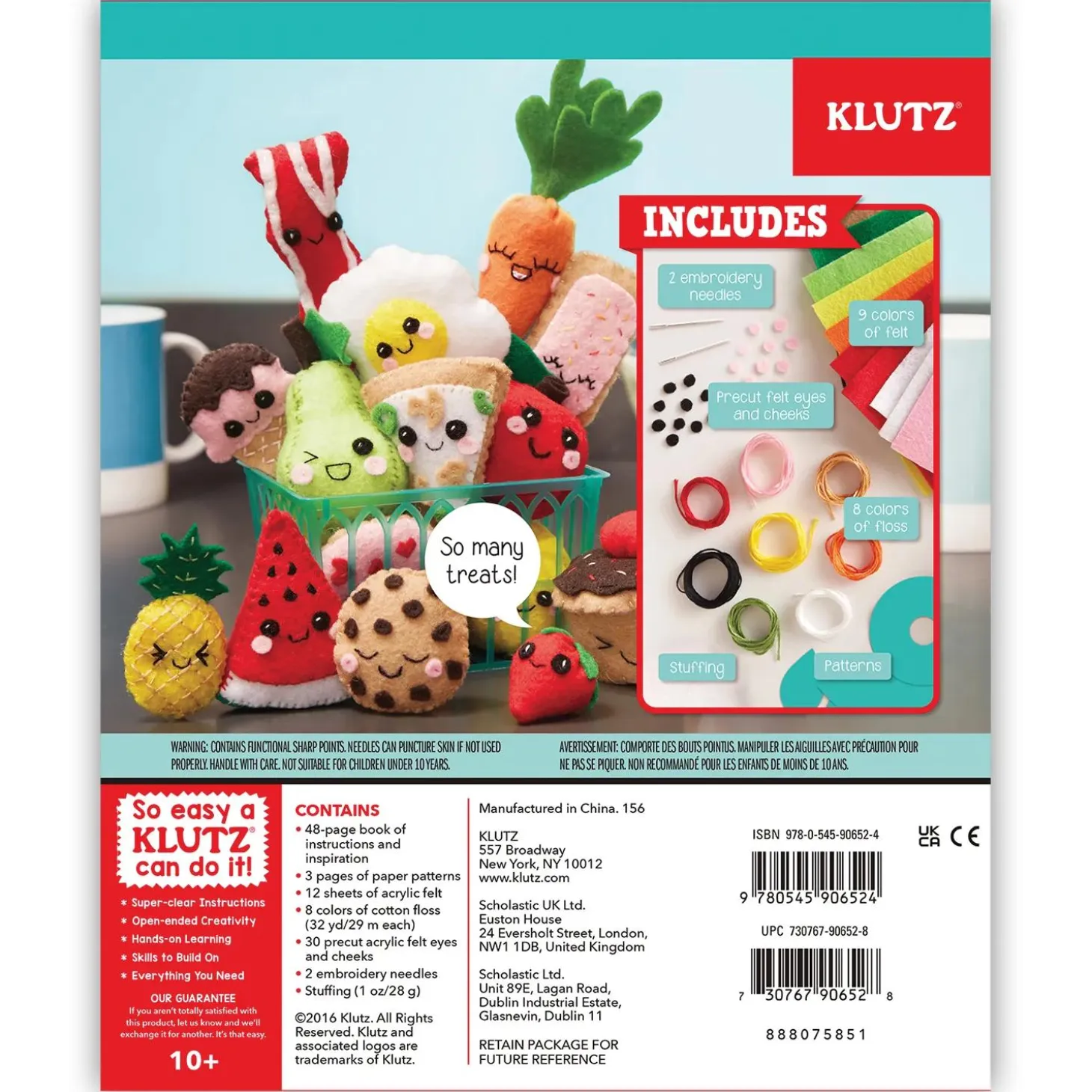 Klutz Sew Mini Treats Book & Activity Kit