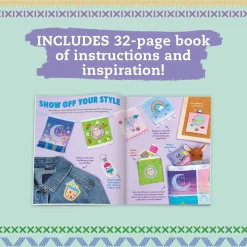 KLUTZ Super Cute Embroidery Book & Craft Kit